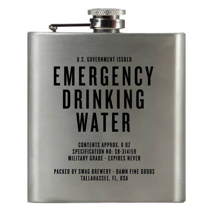 Emergency Drinking Water Flask
