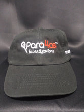 Para4ce Black Strap back Hat