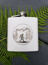 Flask- Bigfoot In Forest