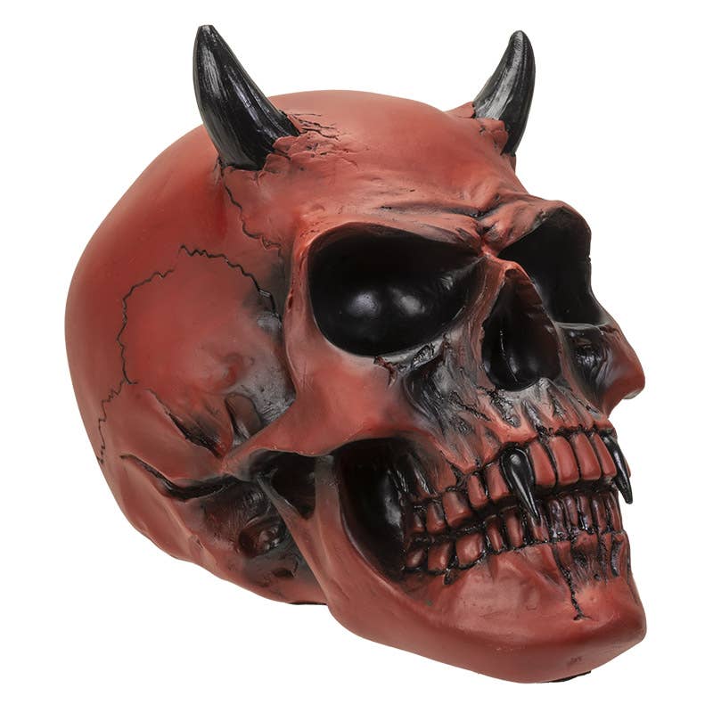 Crimson Demon Skull