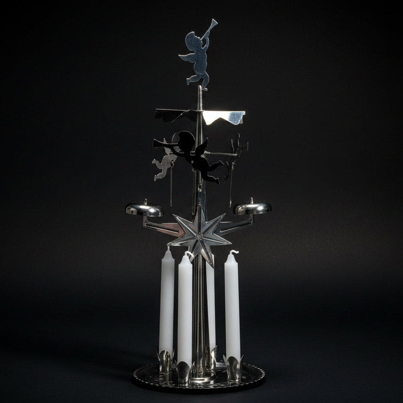 Spinner Chime Candle - Angel