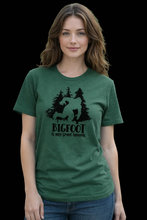 Bigfoot Is My Spirit Animal T-Shirt - Green - Ghost Augustine logo discretely on the back