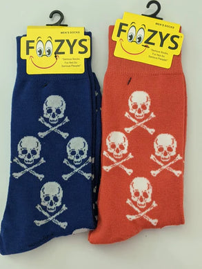 Skulls & Crossbones Men's Socks