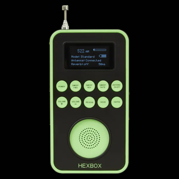 HEXBOX Ghost Box EVP Scanner - New Arrival with Unique Features!