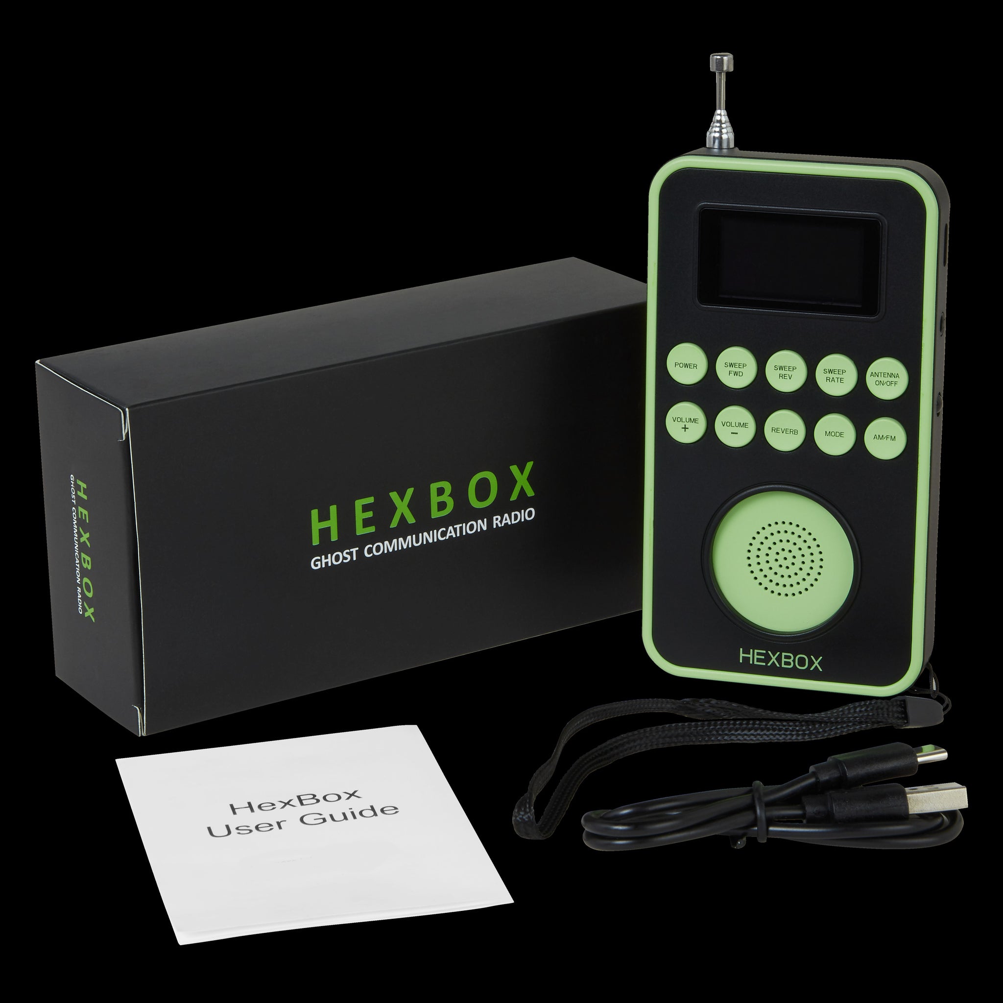 HEXBOX Ghost Box EVP Scanner - New Arrival with Unique Features ...