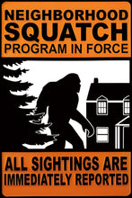 Bigfoot Signs
