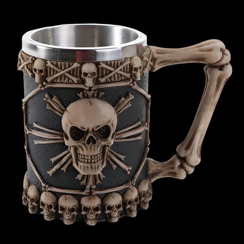 Ossuary Skull Mug