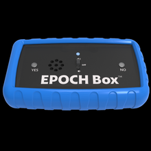 an Epoch Box against a black background