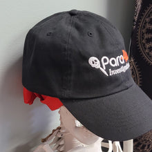 Para4ce Black Strap back Hat