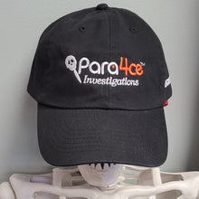 Para4ce Black Strap back Hat