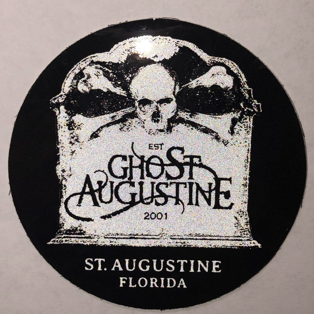 Ghost Augustine Reflective Sticker